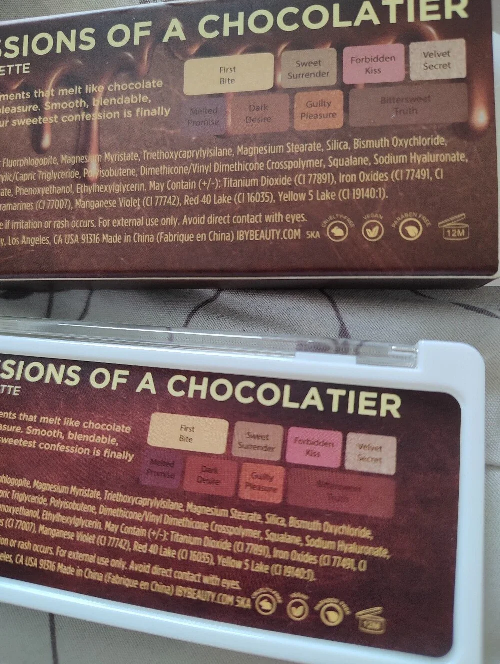 IBY Beauty Confessions Of A Chocolatier Eyeshadow Palette